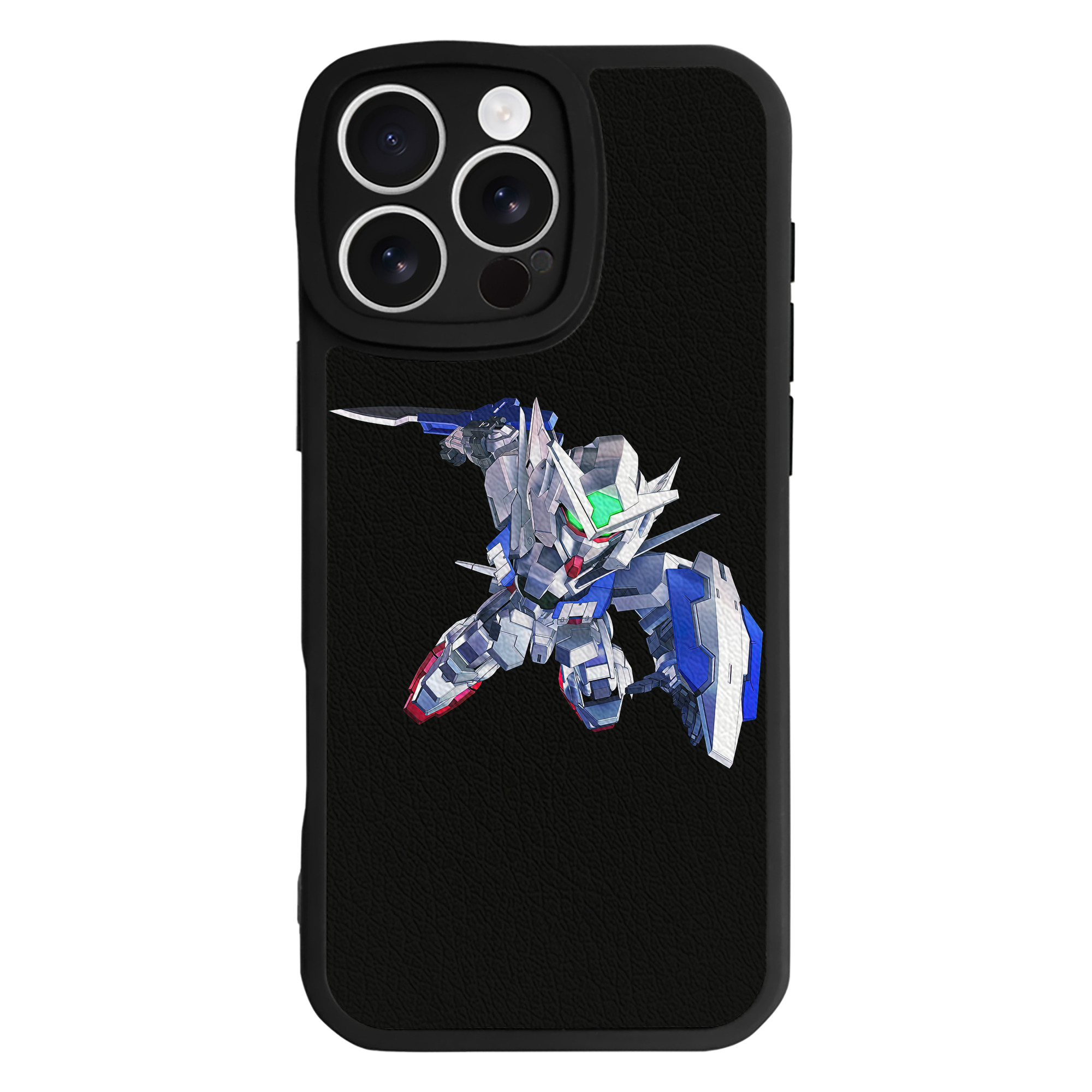 （画像用） 機動戦士ガンダム Mobile Suit Gundam 【iPhone 16シリーズ対応】シリコンスマホケース（レザー調） 材質：シリコン